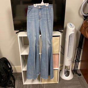 Free People flare jeans
